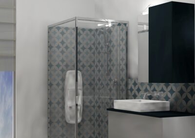 bagno molocale soppalcato