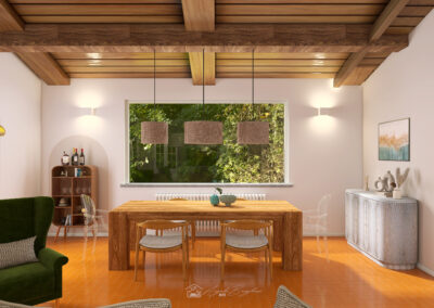 zona giorno rustico moderno progettazione relooking Perugia Città di Castello disegna la tua casa